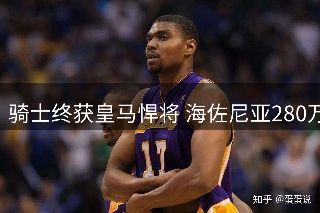 骑士终获皇马悍将 海佐尼亚280万美元短约加盟